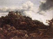 Jacob van Ruisdael Bentheim Castle oil